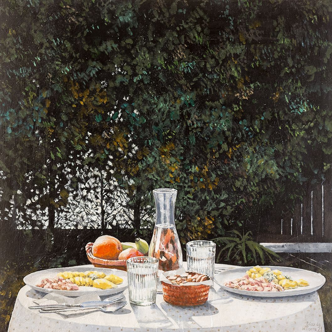 "Eucaliptos"<br />
Pastel y carbón/papel 70x72 (1995)