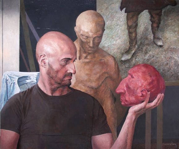 "S/T"<br />
Óleo-tabla. 40x40. (2016)