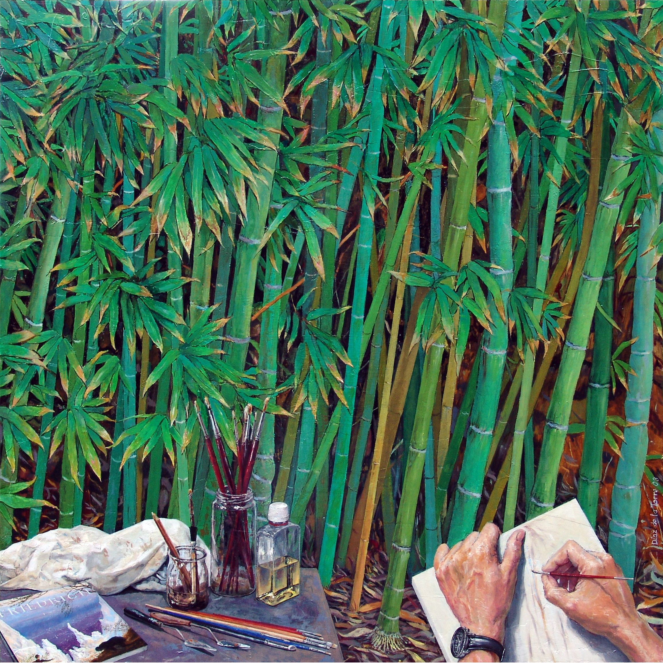 "De la muerte no he pavor"<br />
Óleo/tabla 49x60 (2013)
