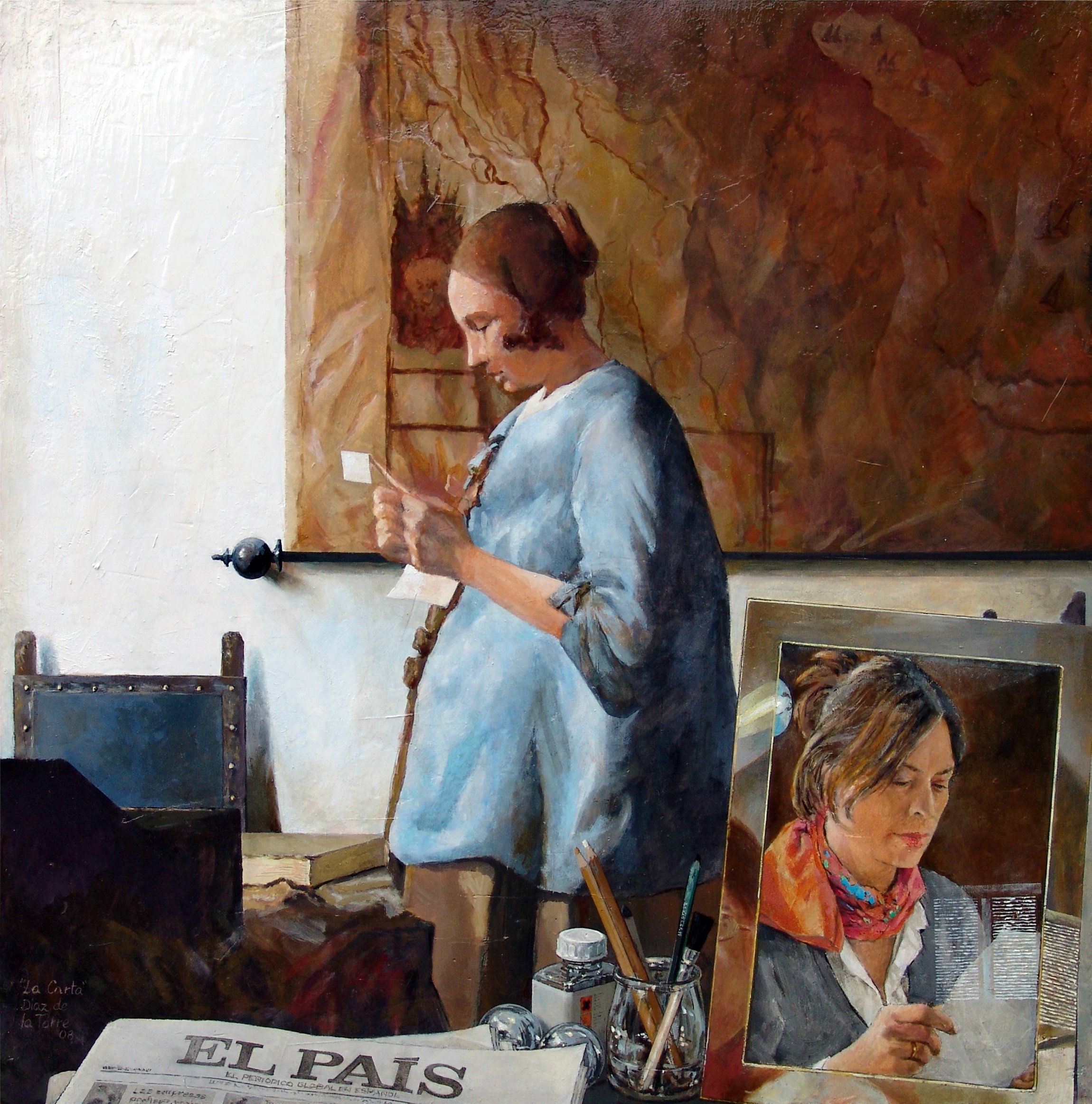 "S/T"<br />
Óleo-tabla. 40x40. (2016)