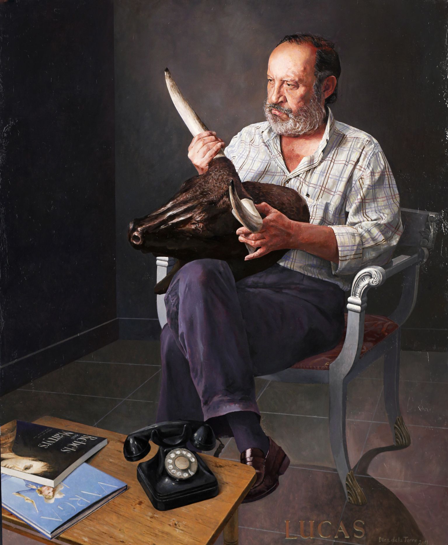"S/T"<br />
Óleo-tabla. 40x40. (2016)